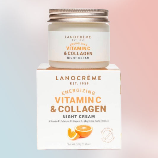 Lanocreme Vitamin C & Collagen Night Cream 50g