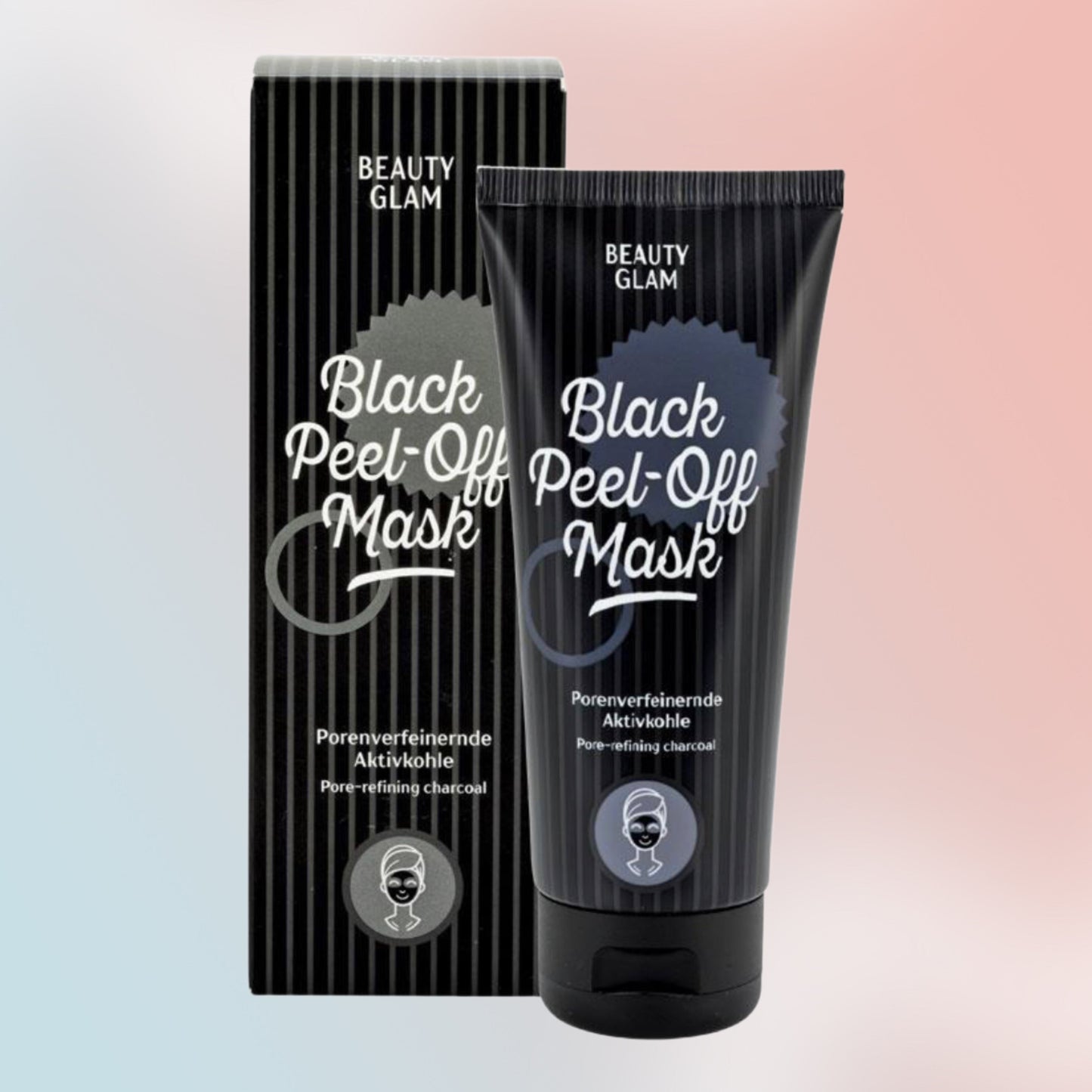 Beauty Glam Black Charcoal Peel Off Mask 100ml