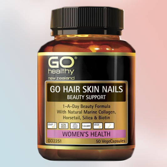 GO Healthy Hair Skin Nails Beauty Support 50 VegeCapsules